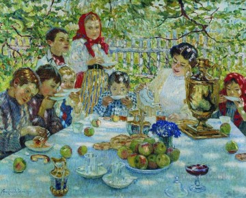 Nikolay Petrovich Bogdanov Belsky Painting - cumpleaños del maestro 1 Nikolay Bogdanov Belsky